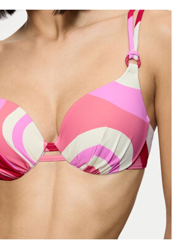 Triumph Góra od bikini Summer Mix & Match 10214530 Różowy. Kolor: różowy. Materiał: syntetyk