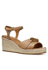 Geox Espadryle D Panarea D55UYB 00046 C5000 Beżowy. Kolor: beżowy. Materiał: skóra #5