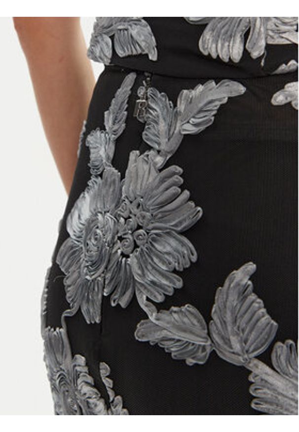 ROTATE Spódnica ołówkowa Tasha 1130381206 Czarny Slim Fit. Kolor: czarny. Materiał: syntetyk