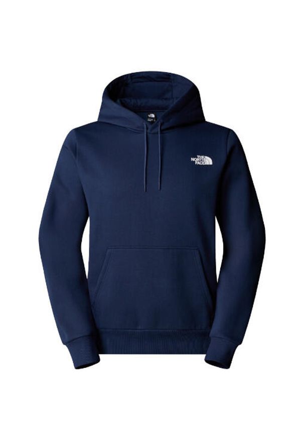 Bluza turystyczna męska The North Face M Simple Dome Hoodie. Kolor: niebieski. Styl: sportowy. Sport: turystyka piesza