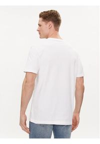 Calvin Klein Jeans T-Shirt Monogram Echo J30J325352 Biały Regular Fit. Kolor: biały. Materiał: bawełna #4