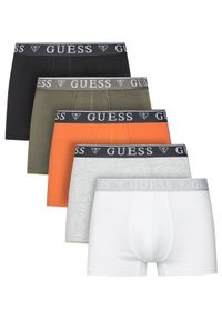 Guess Komplet 5 par bokserek U4YG16 K6YW1 Czarny. Kolor: czarny. Materiał: bawełna