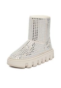 Eva Minge Śniegowce EO-NIKI-LT1748-1 Écru. Materiał: zamsz, skóra #2