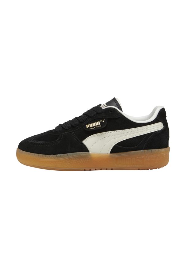 Puma - Buty damskie trampki sportowe PALERMO MODA. Kolor: żółty, wielokolorowy, czarny. Materiał: guma. Sezon: lato. Sport: turystyka piesza