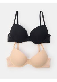 Sinsay - Biustonosze push-up 2 pack - wielobarwny. Rodzaj stanika: push-up