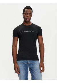 Emporio Armani Underwear T-Shirt 111035 4F729 00020 Czarny Slim Fit. Kolor: czarny. Materiał: bawełna #1