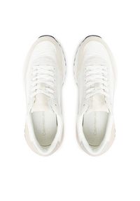 Calvin Klein Jeans Sneakersy Hike Runner Mg Nylon Perl YW0YW01963 Biały. Kolor: biały. Materiał: skóra #4