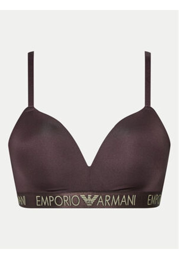Emporio Armani Underwear Biustonosz braletka 164883 4F235 05093 Fioletowy. Kolor: fioletowy. Materiał: syntetyk