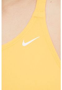 Nike - Strój kąpielowy. Kolor: pomarańczowy. Materiał: tkanina, dzianina #2