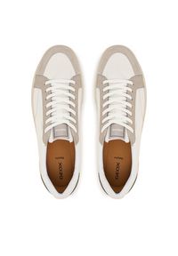 Geox Sneakersy U Serifos U65LSF 010EK C1Z5Y Biały. Kolor: biały. Materiał: materiał #5