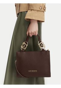 Love Moschino - LOVE MOSCHINO Torebka JC4006PP1PLB0300 Brązowy. Kolor: brązowy. Materiał: skórzane #1