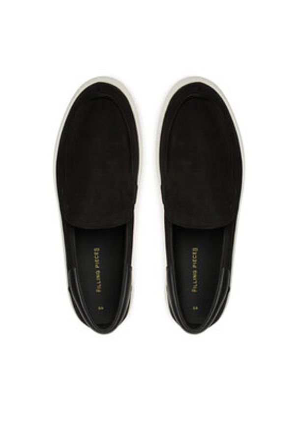 Filling Pieces Półbuty Signature Loafer 79128261861 Czarny. Kolor: czarny. Materiał: skóra