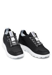 Geox Sneakersy D Spherica A D15NUA 0006K C9999 Czarny. Kolor: czarny. Materiał: materiał #3