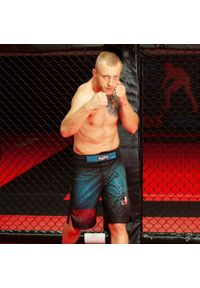 Spodenki do Grapplingu MMA BJJ K1 męskie EXTREME HOBBY WIDOW. Kolor: czarny. Materiał: poliester #2