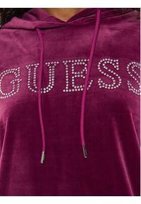 Guess Bluza V4RQ25 KBXI2 Różowy Regular Fit. Kolor: różowy. Materiał: syntetyk #2