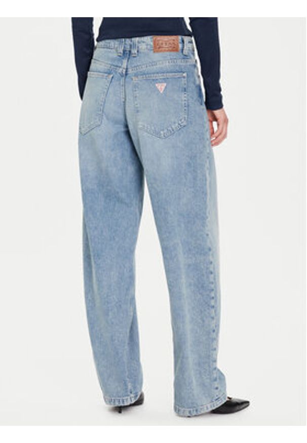 Guess Jeansy W5BA2L D0742 Niebieski Baggy Fit. Kolor: niebieski