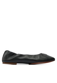 TOMMY HILFIGER - Baleriny Tommy Hilfiger. Kolor: czarny