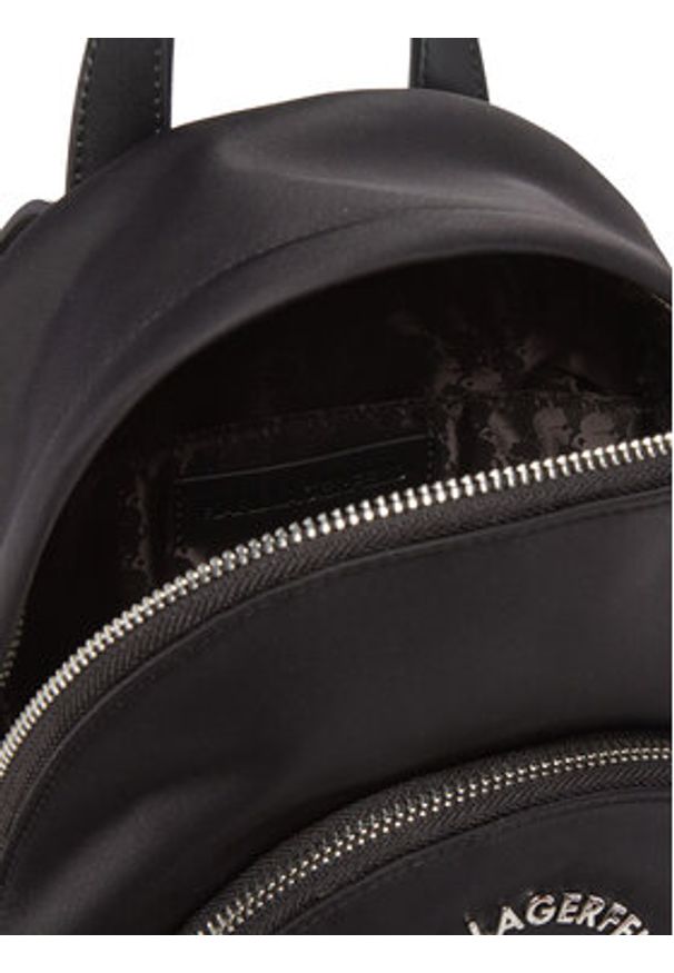 Karl Lagerfeld - KARL LAGERFELD Plecak A2W30081 Czarny. Kolor: czarny. Materiał: materiał