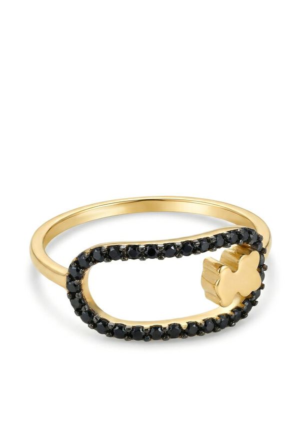 Tous - TOUS Pierścionek Camille 1004567414 Złoty. Materiał: metalowe. Kolor: złoty
