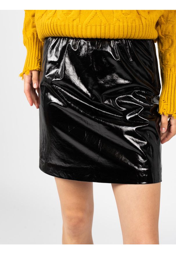 Pinko Spódnica "The Mall" | 1G16EM Y77G | The Mall | Kobieta | Czarny. Kolor: czarny. Materiał: skóra