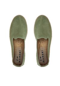 Manebi Espadryle Hamptons Double Sole Espadrilles R 6.6 D0 Zielony. Kolor: zielony #3