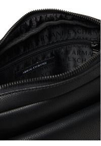 Armani Exchange Plecak XM001597 AF17090 UC001 Czarny. Kolor: czarny. Materiał: skóra #4