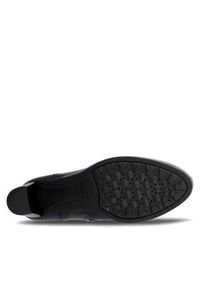Geox Botki D Walk Pleasure 60 D36TEC 00043 C9999 Czarny. Kolor: czarny. Materiał: skóra