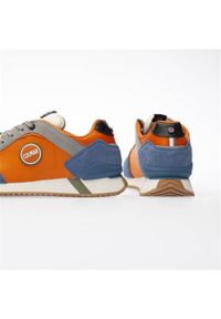 Buty do chodzenia męskie Colmar Travis Plus. Zapięcie: sznurówki. Kolor: pomarańczowy, wielokolorowy. Materiał: guma, tkanina, skóra, zamsz, materiał. Szerokość cholewki: normalna. Sport: turystyka piesza