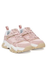 Just Cavalli Sneakersy 78RA3SC5 ZSC33 Różowy. Kolor: różowy. Materiał: materiał #3