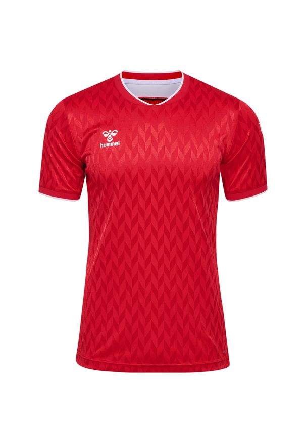 Koszulka Hummel Legend. Kolor: czerwony, wielokolorowy, różowy. Sport: piłka nożna