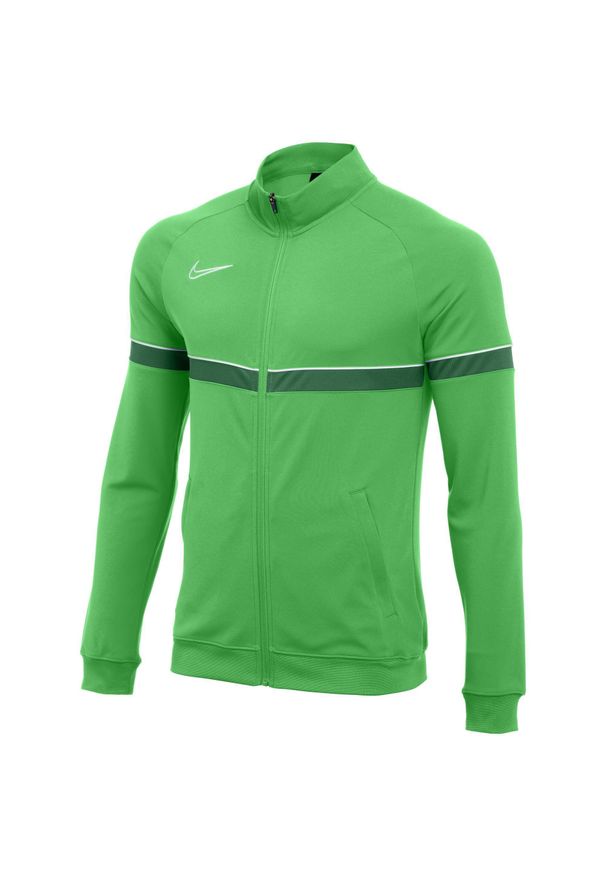 Bluza treningowa męska Nike Drifit Academy 21. Kolor: zielony