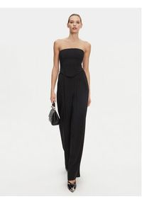 Pinko - PINKO Kombinezon 104884 A213 Czarny Regular Fit. Kolor: czarny. Materiał: wiskoza #3