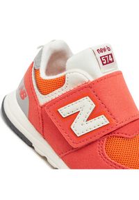 New Balance Sneakersy NW574RCB Pomarańczowy. Kolor: pomarańczowy. Materiał: skóra. Model: New Balance 574 #6