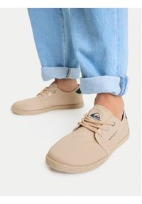 Quiksilver Espadryle CWBEO-WAVESTRIDE-02 Beżowy. Kolor: beżowy. Materiał: materiał #5