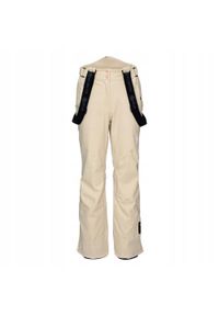 Iguana - Damskie Spodnie Narciarskie Boreta 2 Layer. Kolor: wielokolorowy, brązowy, zielony. Sezon: zima. Sport: narciarstwo #1