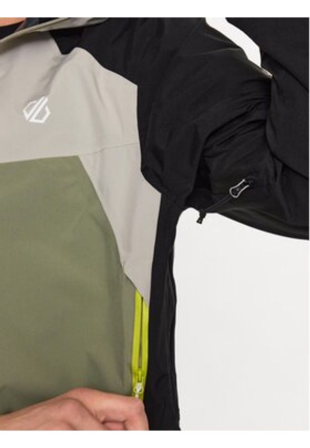 Dare2B Kurtka przeciwdeszczowa Cornice Jacket DMW544 Zielony Regular Fit. Kolor: zielony. Materiał: syntetyk