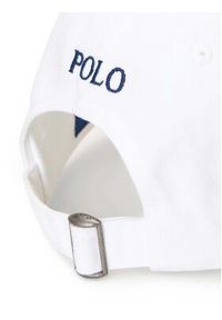Polo Ralph Lauren Czapka z daszkiem 211912843018 Biały. Kolor: biały. Materiał: materiał, bawełna #4