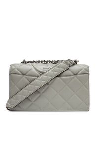 Tory Burch Torebka Fleming Small Convertible Shoulder Bag 164800 Szary. Kolor: szary. Materiał: skórzane #3