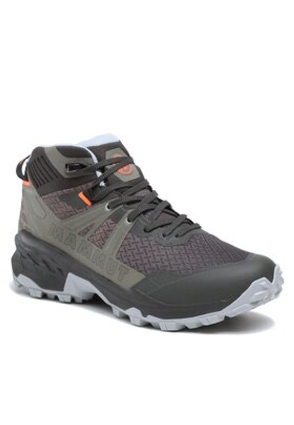 Mammut Trekkingi Sertig II Mid Gtx GORE-TEX 3030-04830-00693-1075 Zielony. Kolor: zielony. Materiał: materiał. Technologia: Gore-Tex. Sport: turystyka piesza
