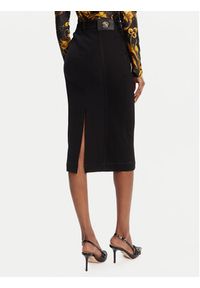 Versace Jeans Couture Spódnica jeansowa 79HAE84M DT037 Czarny Slim Fit. Kolor: czarny. Materiał: bawełna #4