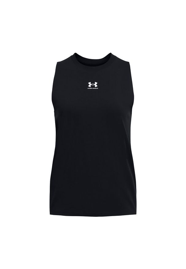 Tank top treningowy damski Under Armour Rival Muscle Tank. Kolor: czarny