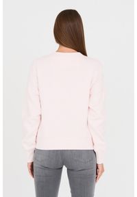 Guess - GUESS Różowa damska bluza Original Fleece, Rozmiar S. Kolor: różowy #4
