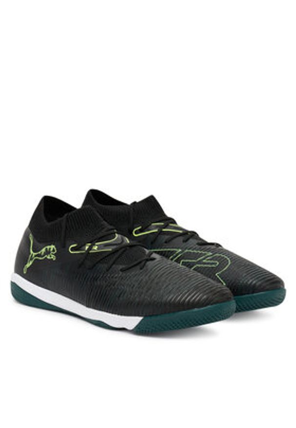 Puma Buty do piłki nożnej Future 8 Match It 108598 02 Czarny. Kolor: czarny. Materiał: materiał, syntetyk