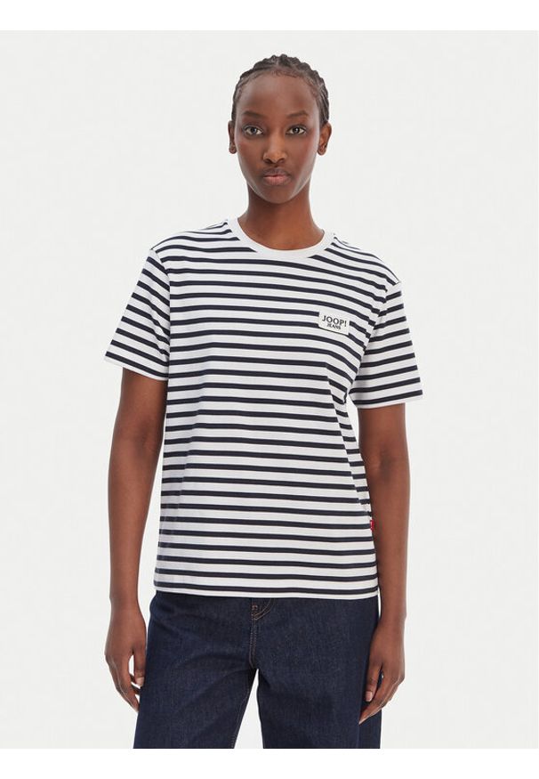 JOOP! Jeans T-Shirt Teele 30103056 Kolorowy Regular Fit. Materiał: bawełna. Wzór: kolorowy