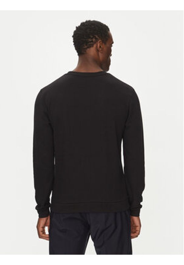 TOMMY HILFIGER - Tommy Hilfiger Bluza UM0UM03346 Czarny Regular Fit. Kolor: czarny. Materiał: bawełna, syntetyk