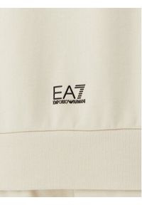 EA7 Emporio Armani Bluza 7W000101 AF12473 U1079 Beżowy Loose Fit. Kolor: beżowy. Materiał: bawełna #5