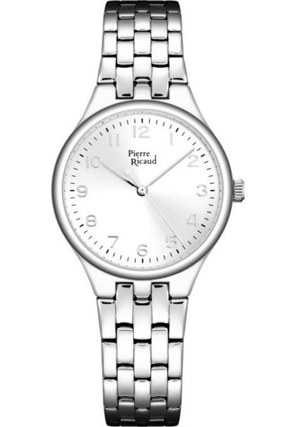 Zegarek damski Pierre Ricaud P22087.5123Q srebrny. Kolor: srebrny