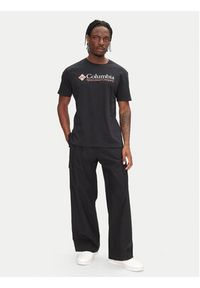columbia - Columbia T-Shirt Csc Basic Logo™ 1680053 Czarny Regular Fit. Kolor: czarny. Materiał: bawełna