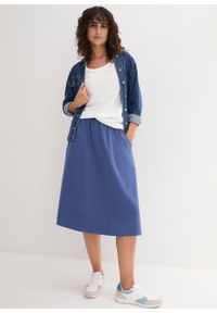 bonprix - Długi top z czystej bawełny (5 sztuk). Kolor: czarny. Materiał: bawełna. Długość: długie. Wzór: gładki, jednolity, melanż #3