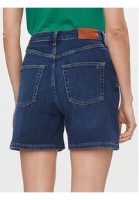 TOMMY HILFIGER - Tommy Hilfiger Szorty jeansowe Dnm Straight Short Rw Kai WW0WW41320 Niebieski Slim Fit. Kolor: niebieski. Materiał: bawełna, syntetyk